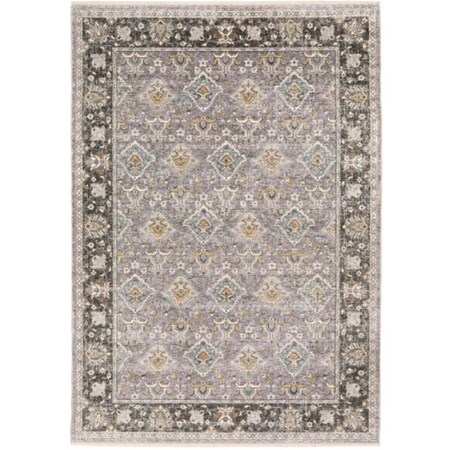 Oriental Weavers 3 in. x 7 ft. 6 in. Maharaja Area Rug, Grey M091E1068235ST